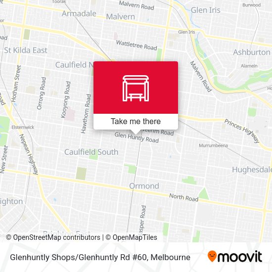 Glenhuntly Shops / Glenhuntly Rd #60 map