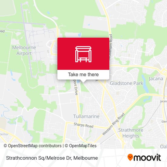 Strathconnon Sq/Melrose Dr map