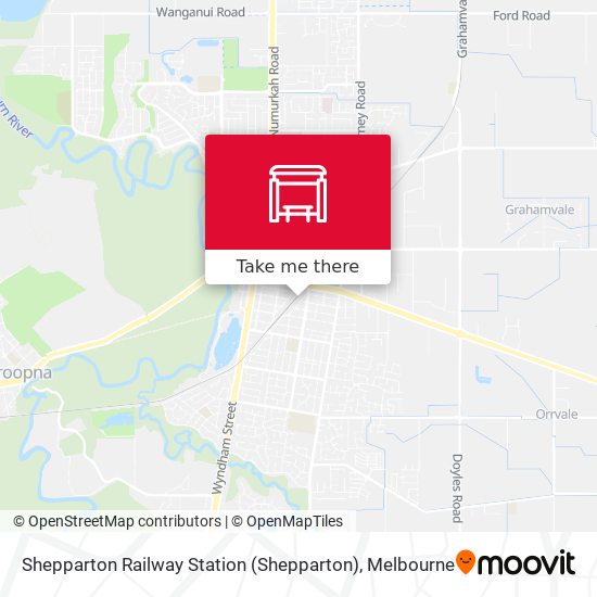 How To Get To Shepparton Railway Station In Melbourne By Train Bus Or Tram Moovit [ 550 x 550 Pixel ]