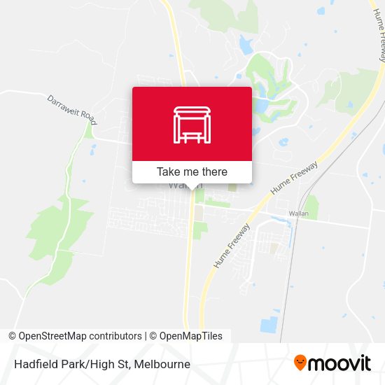 Hadfield Park/High St map