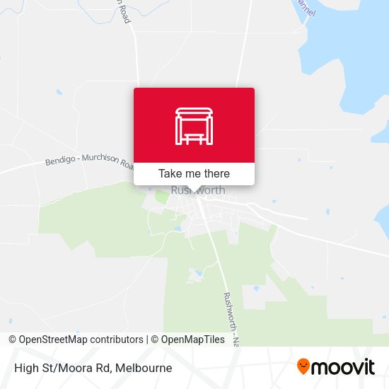 High St/Moora Rd map