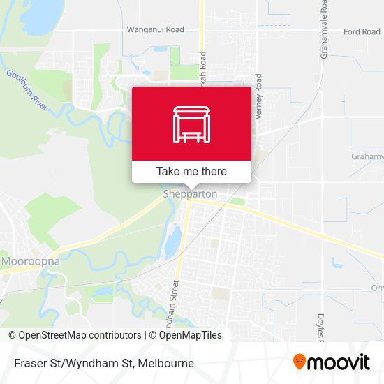 Fraser St/Wyndham St map