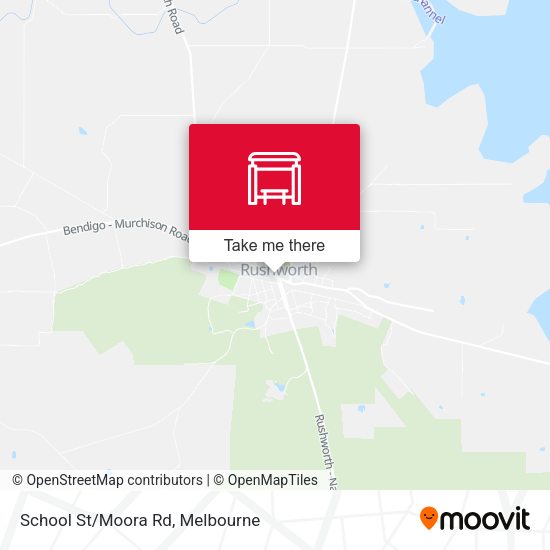 School St/Moora Rd map