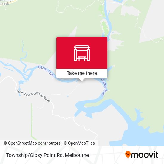 Township/Gipsy Point Rd map