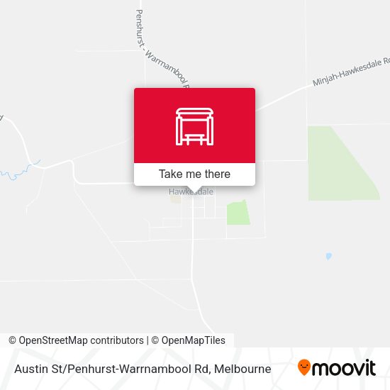 Austin St / Penhurst-Warrnambool Rd map