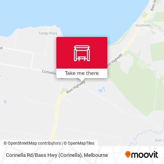 Corinella Rd / Bass Hwy map