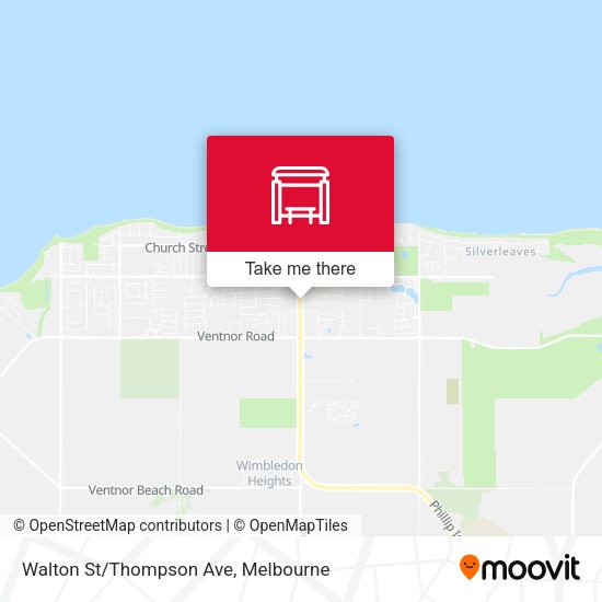 Walton St/Thompson Ave map