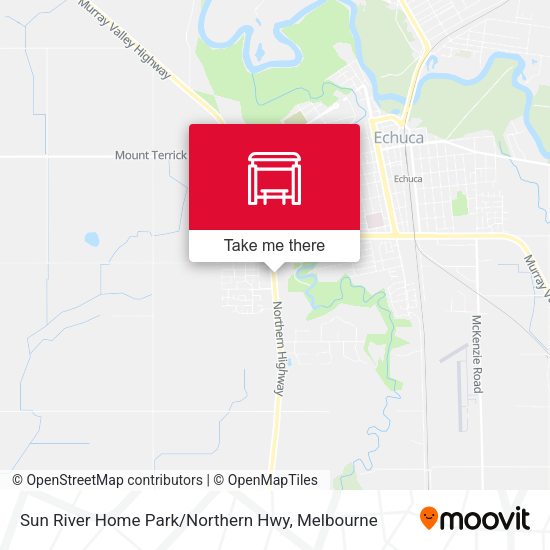Sun River Home Park / Northern Hwy map