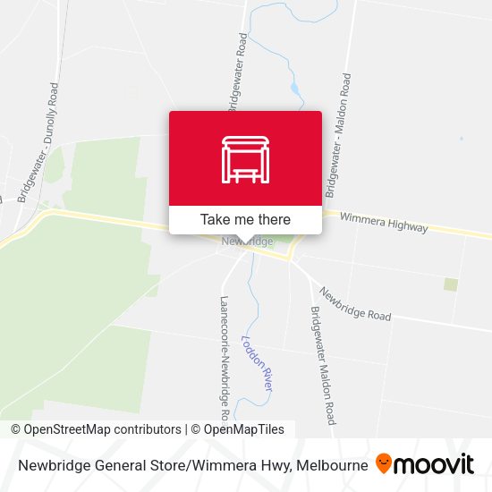 Newbridge General Store / Wimmera Hwy map