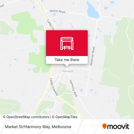 Market St/Harmony Way map