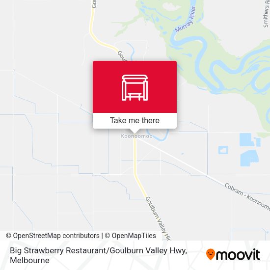 Big Strawberry Restaurant / Goulburn Valley Hwy map