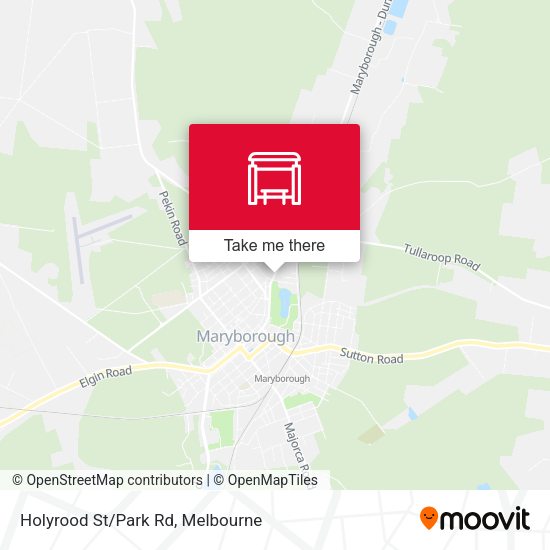 Holyrood St/Park Rd map