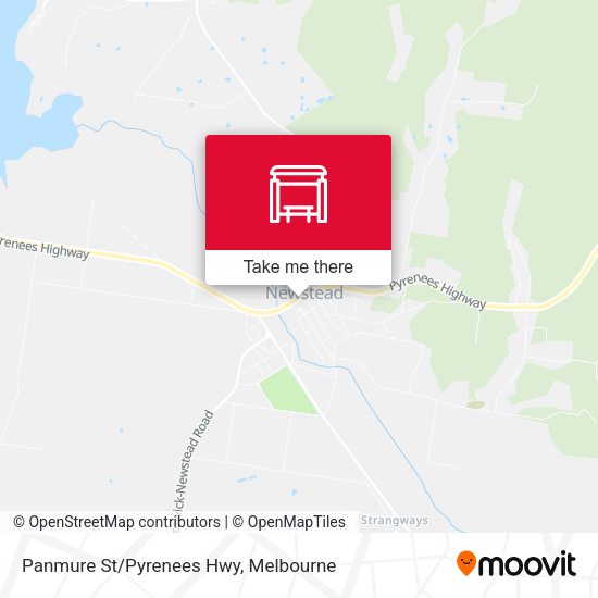 Panmure St/Pyrenees Hwy map