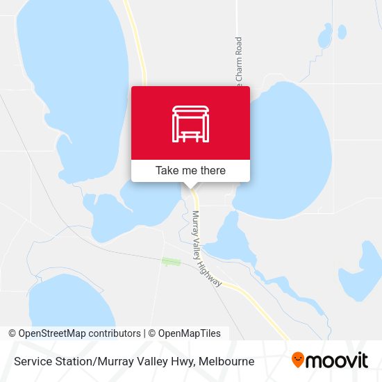 Service Station / Murray Valley Hwy map