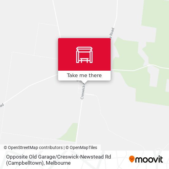 Opposite Old Garage / Creswick-Newstead Rd (Campbelltown) map