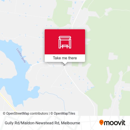 Gully Rd/Maldon-Newstead Rd map