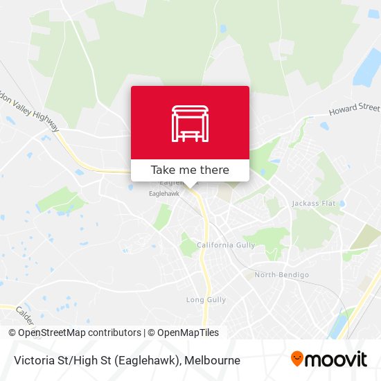 Victoria St / High St (Eaglehawk) map