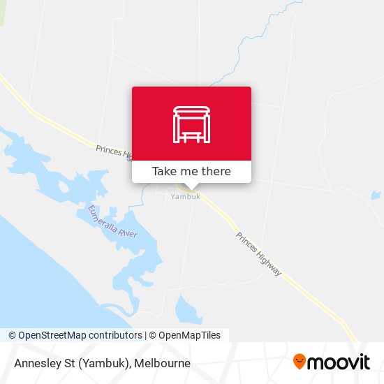 Annesley St (Yambuk) map