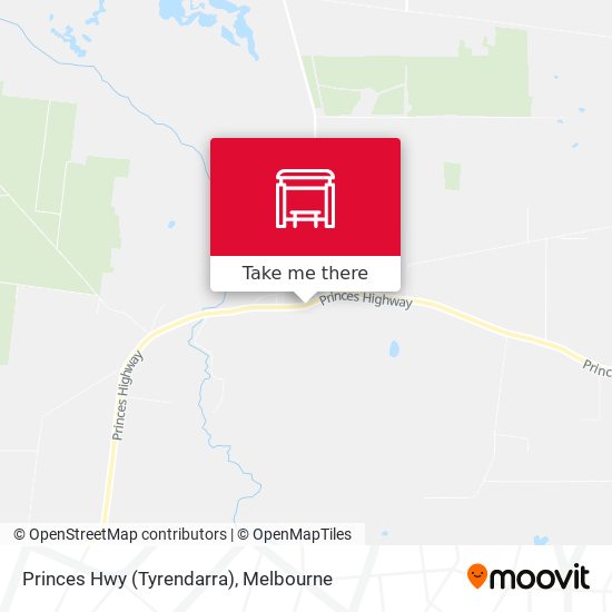 Princes Hwy (Tyrendarra) map