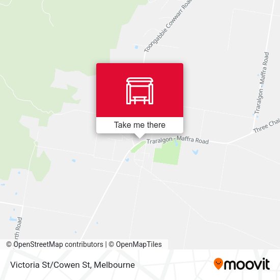 Victoria St/Cowen St map
