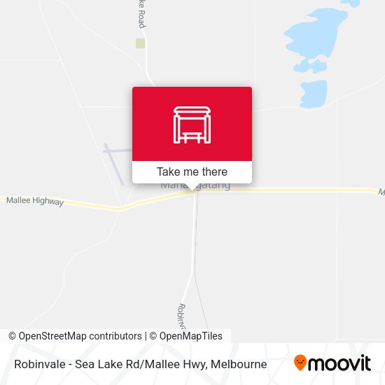 Robinvale - Sea Lake Rd / Mallee Hwy map