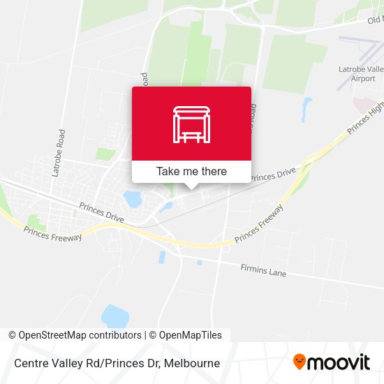 Centre Valley Rd/Princes Dr map