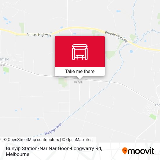 Bunyip Station / Nar Nar Goon-Longwarry Rd map