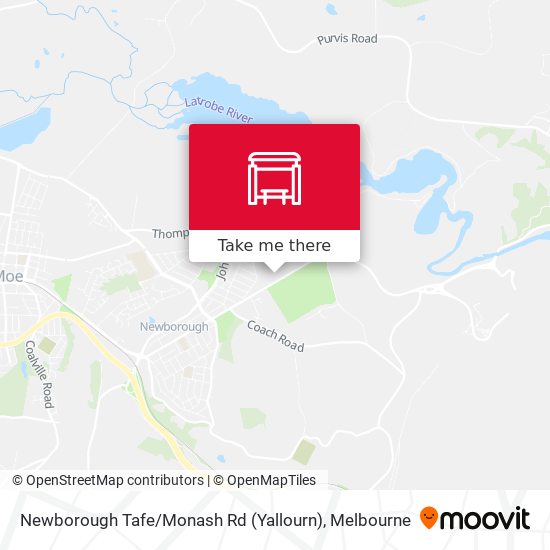 Newborough Tafe / Monash Rd (Yallourn) map