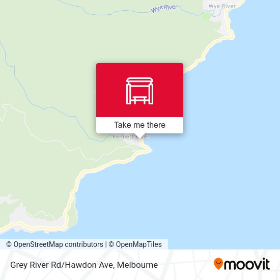 Grey River Rd/Hawdon Ave map