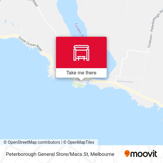 Peterborough General Store / Macs St map