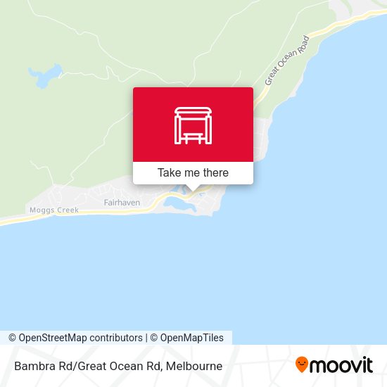 Bambra Rd/Great Ocean Rd map