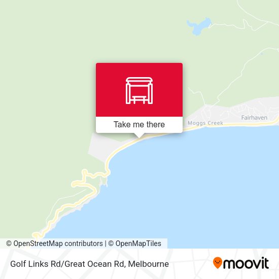 Golf Links Rd/Great Ocean Rd map