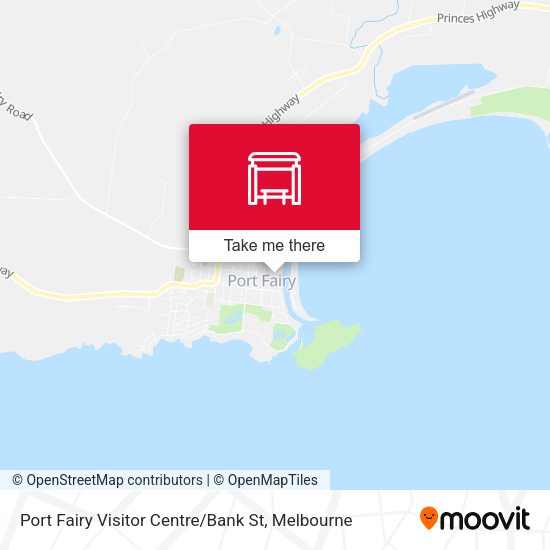 Port Fairy Visitor Centre / Bank St map