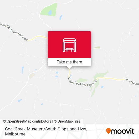 Coal Creek Museum / South Gippsland Hwy map