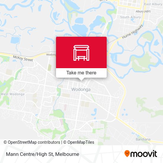 Mann Centre/High St map