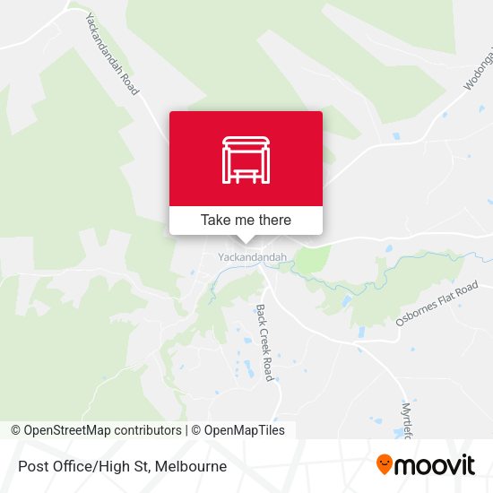 Post Office/High St map