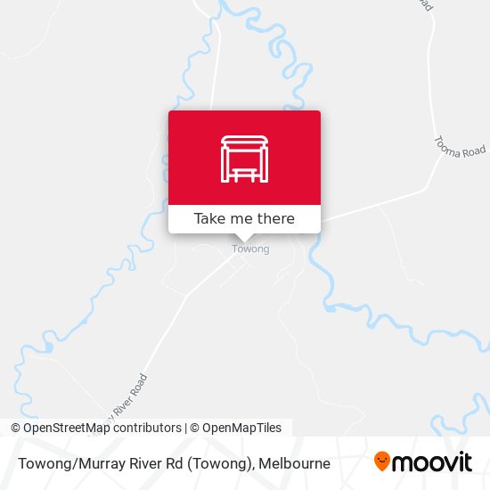 Towong / Murray River Rd map