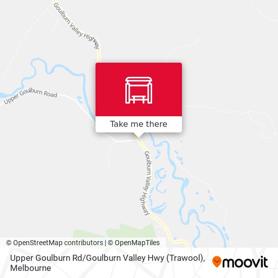 Upper Goulburn Rd / Goulburn Valley Hwy (Trawool) map