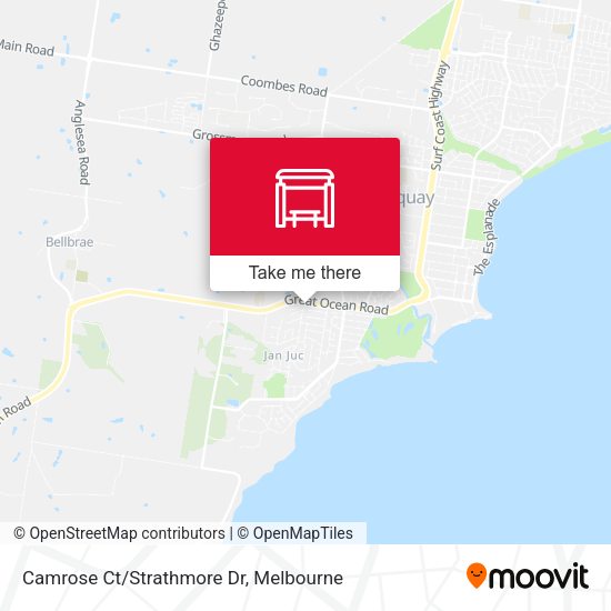Camrose Ct/Strathmore Dr map
