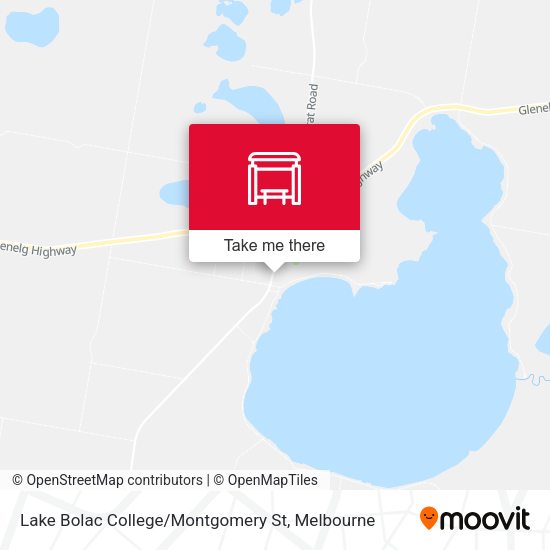 Lake Bolac College / Montgomery St map