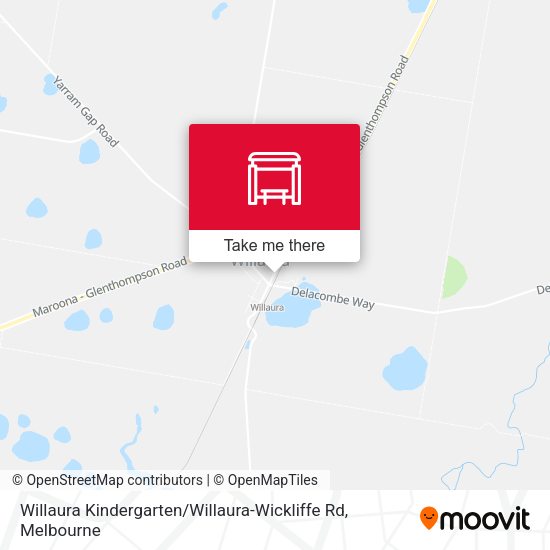 Willaura Kindergarten / Willaura-Wickliffe Rd map
