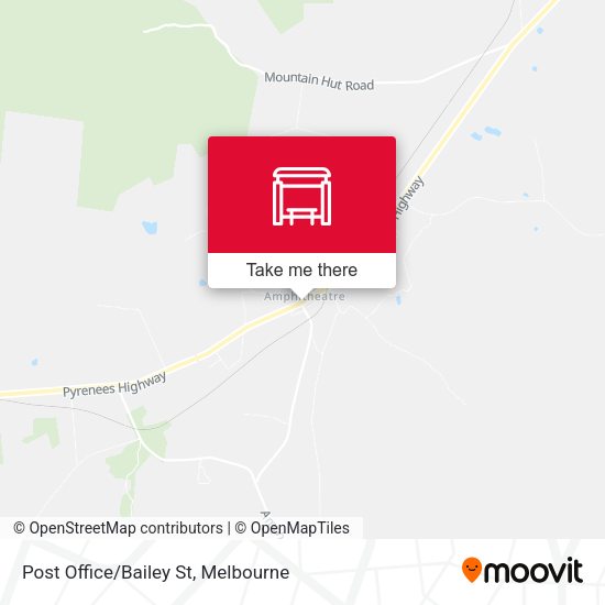 Post Office/Bailey St map
