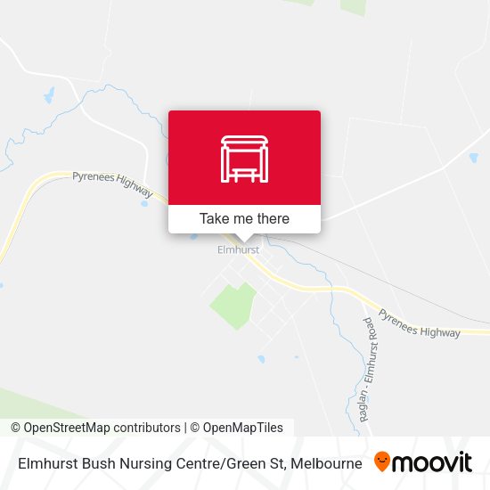Elmhurst Bush Nursing Centre / Green St map