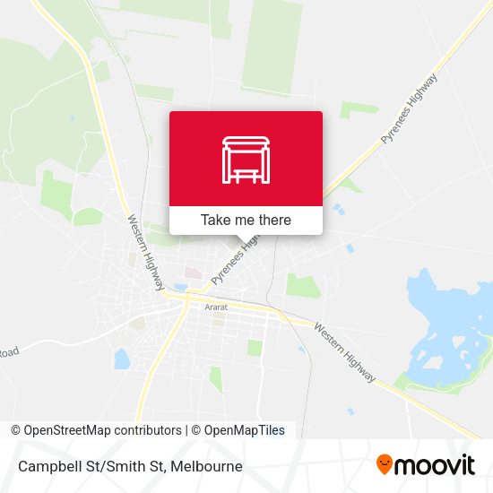 Campbell St/Smith St map