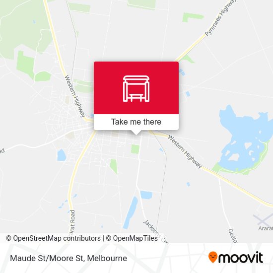Maude St/Moore St map