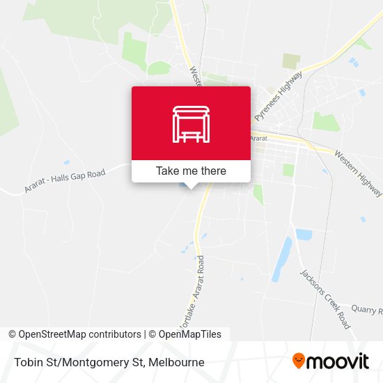 Tobin St/Montgomery St map