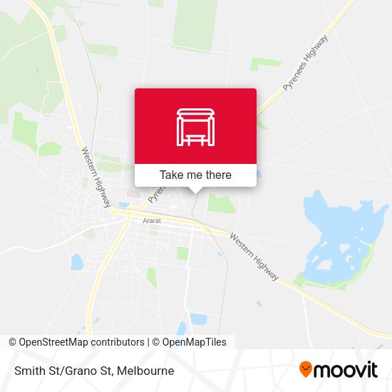 Smith St/Grano St map
