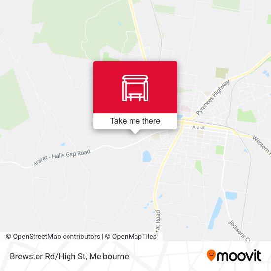 Brewster Rd/High St map