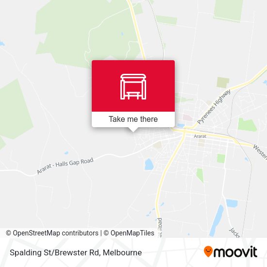 Spalding St/Brewster Rd map