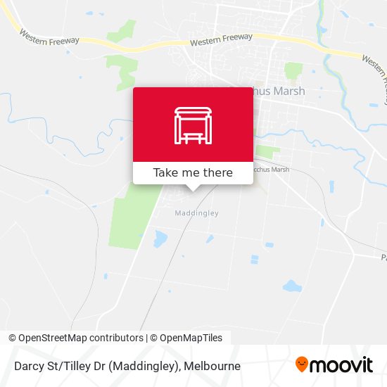 Darcy St / Tilley Dr (Maddingley) map